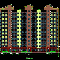 山东11层剪力墙住宅楼建筑设计图（节能绿建专篇）