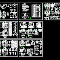 9.0x11三层农村自建房建筑及结构全套图